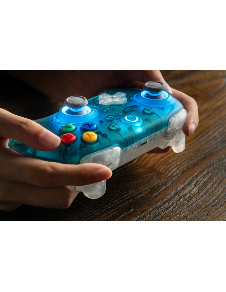 8BitDo Ultimate 2 Wireless Controller Clear Blue | Mando para Windows y Android - Imagen 17