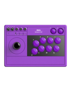 8BitDo Arcade Stick Purple | Joystick Arcade para Switch y Windows - Imagen 1