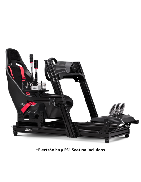 GTElite Aluminium Simulator Cockpit Wheel Plate Edition - Imagen 6