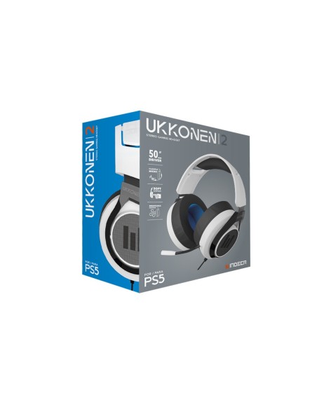 Auriculares Gaming | UKKONEN PRO PS5 BLANCO - Imagen 2