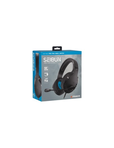 Auriculares Gaming | AURICULAR SEIBUN PS BLACK MULTIPLATAFORMA - Imagen 4
