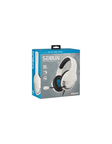 Auriculares Gaming | SEIBUN PS WHITE MULTIPLATAFORMA - Imagen 1