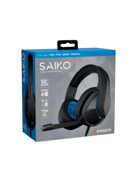 Auriculares Gaming | SAIKO PS BLACK - Imagen 4