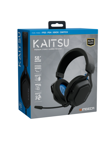 Auriculares Gaming | KAITSU PS BLACK - Imagen 2
