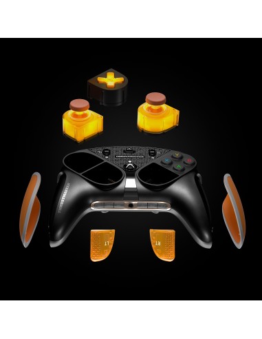 Protectores para Mando Controller | eSwap X LED ORANGE CRYSTAL PACK - Imagen 4