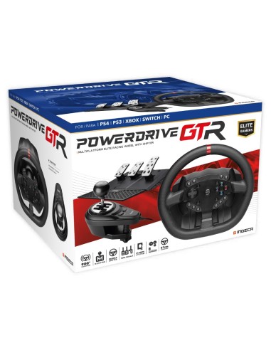 Volante Indeca Powerdrive GTR Elite Gamer - Imagen 2