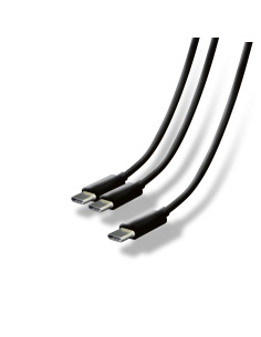 Imagen 1 - CABLE CARGA STEELPLAY DUAL PLAY & CHARGE CABLE FOR CONTROLLERS - BLACK (PS5) CABLE CARGA STEELPLAY DUAL PLAY & CHARGE CABLE FOR CONTROLLERS - BLACK (PS5) - Imagen 1