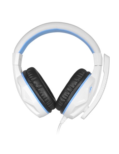 Auriculares Estéreo HP44 SteelPlay Blanco y Azul - Imagen 2