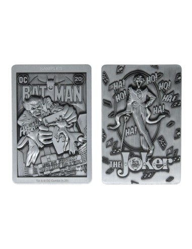 COLECCIONABLE JOKER 12X9 CM - Imagen 1