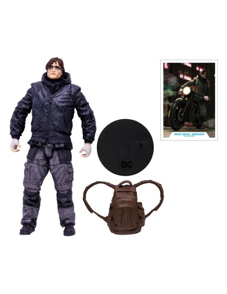 FIGURA ACCIÓN THE BATMAN VAGABUNDO NO MÁSCARA 18CM - Imagen 1