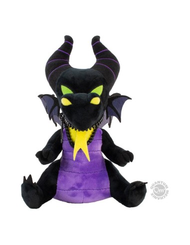 PELUCHE MALÉFICA DRAGÓN CREMALLERA BOCA 24CM - Imagen 1