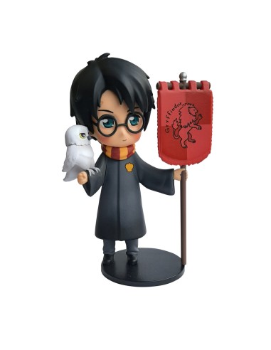 FIGURA HARRY POTTER Y HEDWIG 15CM - Imagen 1